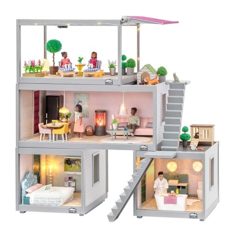 Domek dla lalek pokój 22 cm zabawka dla dzieci odgrywanie ról moduły Lundby