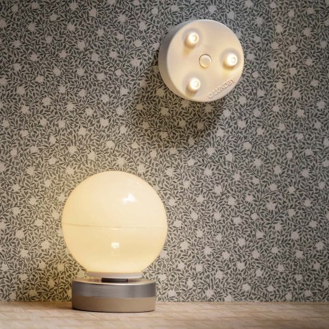 Oświetlenie domku dla lalek zestaw, wyposażenie, lampy zabawka domki Lundby