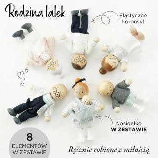 Rodzina lalek, zabawka dla dzieci, lalki do domku dla lalek Le Toy Van
