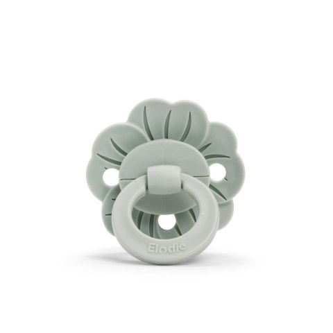 ELODIE DETAILS - smoczek silikonowy Binky Bloom 3m+, mineral green