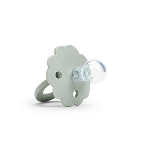 ELODIE DETAILS - smoczek silikonowy Binky Bloom 3m+, mineral green