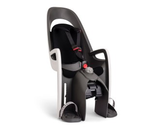 Hamax - Fotelik rowerowy Caress montowany na bagażniku - White/black