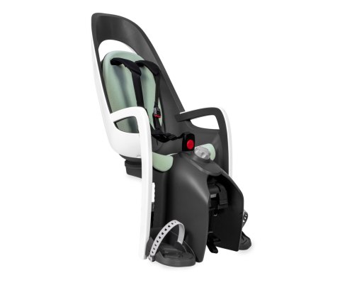 Hamax - Fotelik rowerowy Caress montowany na bagażniku - White/mint