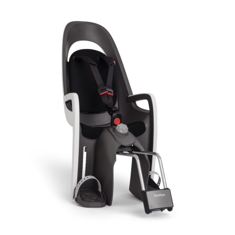 Hamax - Fotelik rowerowy Caress montowany na ramie - White/black