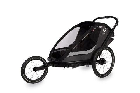 Hamax - Przyczepka rowerowa COCOON, podwójna - Grey/black