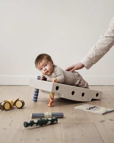 MODU - Baby activity set - Sand Grey / Honey Yellow