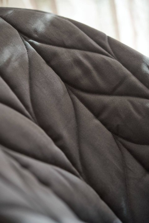 BABYBJORN - leżaczek BLISS Woven, Petal Quilt - Antracytowy + Zabawka