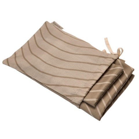 LEANDER - pościel niemowlęca Woodland, Organic Cotton, 70x100 cm, Cappuccino