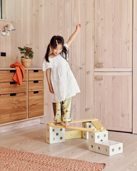 MODU - Balance Track - Sand Grey / Honey Yellow