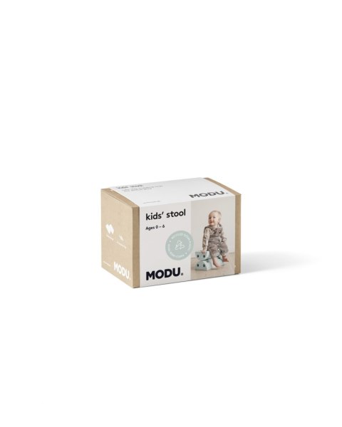 MODU - Kids Stool - Ocean Mint / Forest Green