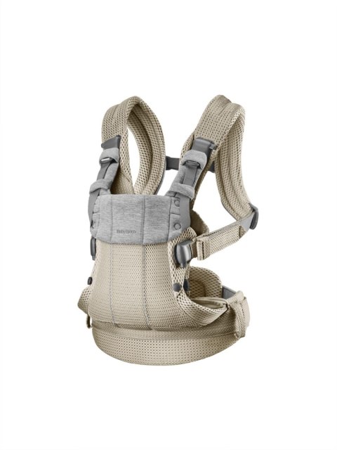 BABYBJORN - nosidełko Harmony 3D Mesh, Szary Beż
