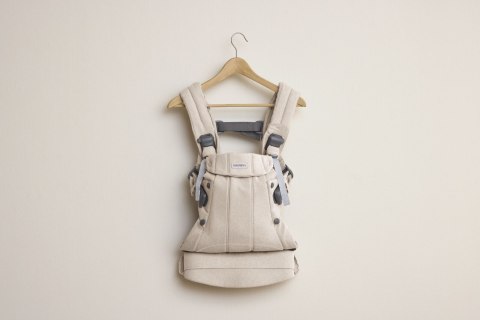 BABYBJORN - nosidełko Harmony, Woven Jasny Beż melanż