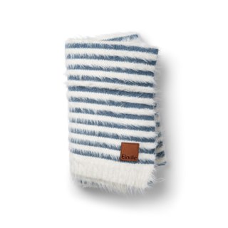 Elodie Details - Kocyk Furry Knit - Berry Blue