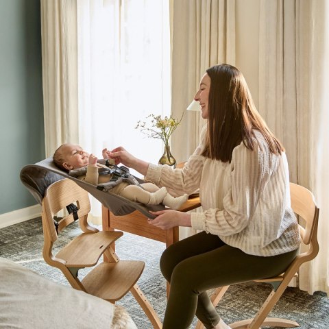 LEANDER - Newborn Seat do krzesełka do karmienia Louie™ i Classic™, Cool grey