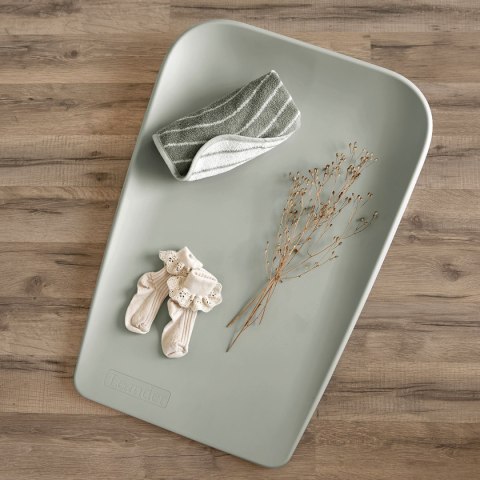 LEANDER - mata do przewijania MATTY™ Mini, sage green