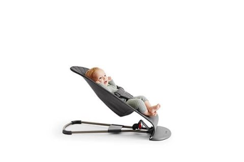 BABYBJORN - leżaczek BLISS 3D Jersey, Piaskowoszary