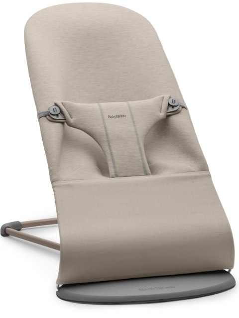 BABYBJORN - leżaczek BLISS 3D Jersey, Piaskowoszary