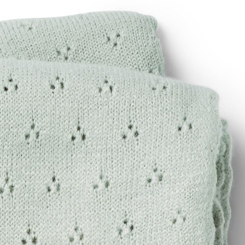 Elodie Details - Kocyk Pointelle - Mineral Green