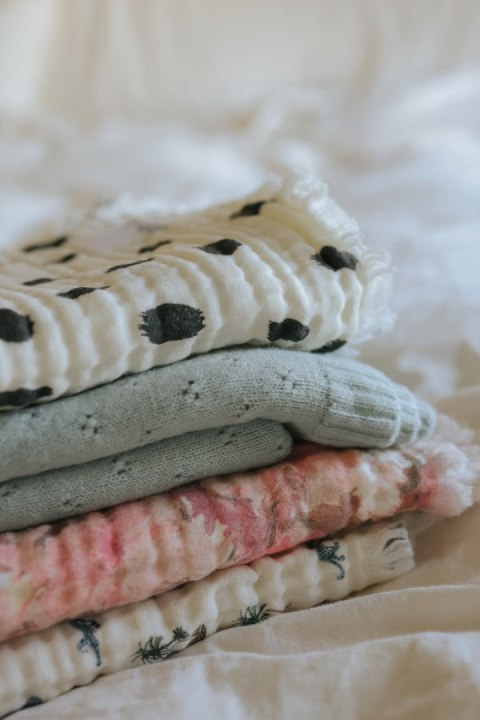 Elodie Details - Kocyk Soft Cotton Blanket - Dalmatian Dots Grande