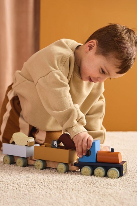 Kid's Concept - Drewniany pociąg - farma - AIDEN