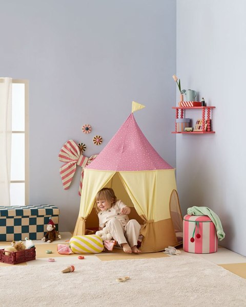 Kid's Concept - Namiot do zabawy Circus, różowy