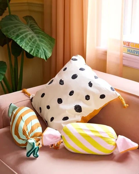 Kid's Concept - Poduszka cukierek - zielona - PIPPI