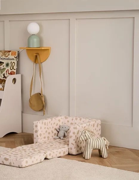 Kid's Concept - Rokładany fotel w kropki