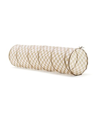 Kid's Concept - Tunel do zabawy w kratkę, khaki