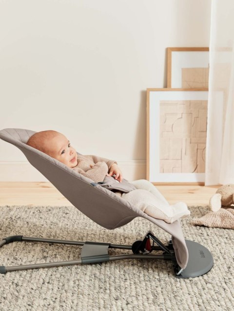 BABYBJORN - leżaczek BLISS MESH - Szary Beż