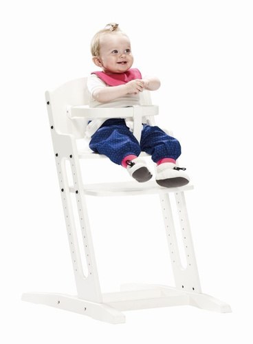 BabyDan - krzesełko do karmienia DanChair + tacka DanTray ZESTAW, biały