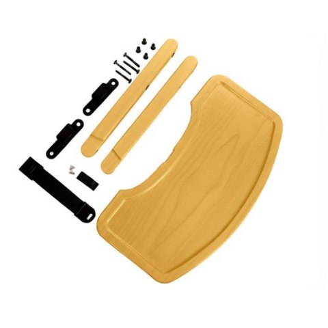BabyDan - krzesełko do karmienia DanChair + tacka DanTray ZESTAW, naturalny