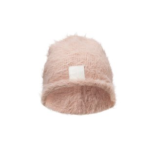 Elodie Details Czapka zimowa, Furry Knit - Powder Pink - 6-12 miesięcy