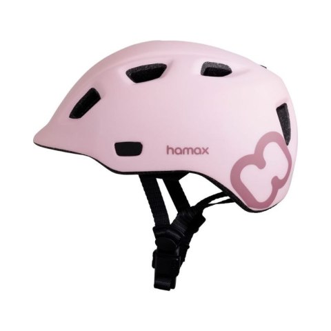 Hamax - kask dziecięcy Thundercap - rozmiar 52-56, różowy