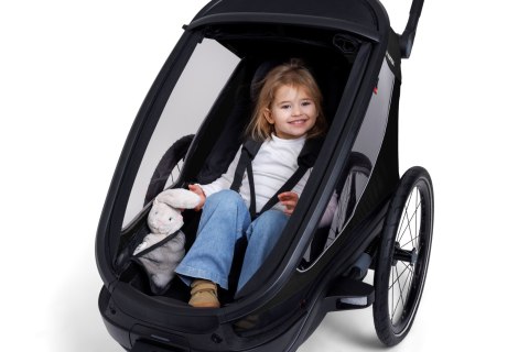 Hamax - przyczepka rowerowa Outback Next, black