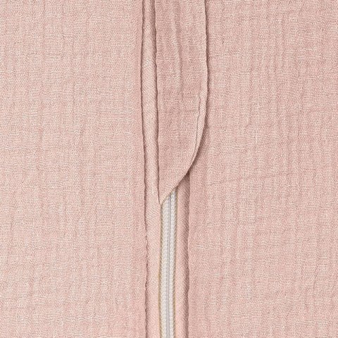 Hi Little One śpiworek dwustronny z nogawkami TOG 1,5 BIO muślin SLIM BAG BLUSH/SALMON roz M