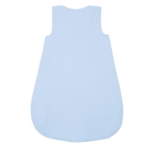 Hi Little One śpiworek do spania dla Noworodka TOG 1,0 muślin Baby blue S