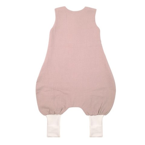 Hi Little One śpiworek do spania letni z nogawkami TOG 1,0 muślin Blush roz S
