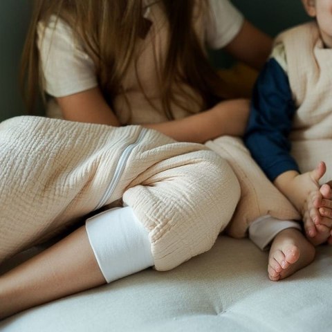 Hi Little One śpiworek z nogawkami 2,5 TOG GOOD SLEEP Cream 2-4 lata