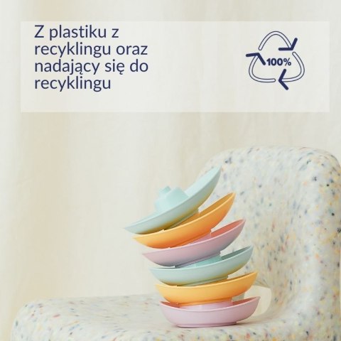 Łódki zestaw edukacyjna zabawka do piasku i wody dla dzieci statek Simple.