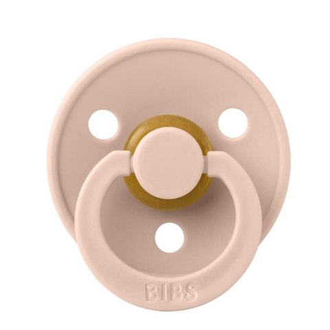 BIBS COLOUR 2-PACK BLUSH & VANILLA S Smoczek Uspokajający kauczuk Hevea