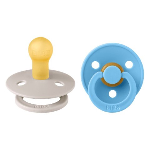 BIBS COLOUR 2-PACK MUSHROOM & BREEZE S Smoczek Uspokajający kauczuk Hevea