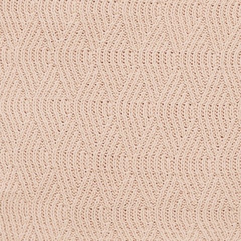 Jollein kocyk do wózka fotelika i kołyski tkany 100x75 cm RIVER KNIT Pale Pink