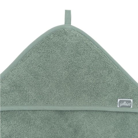 Jollein ręcznik z kapturkiem dla Niemowlaka 75x75 cm FROTTE Ash Green