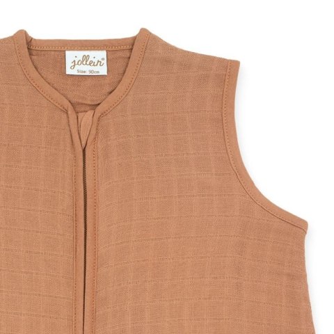 Jollein śpiworek niemowlęcy do spania 0,5 TOG Caramel 90 cm