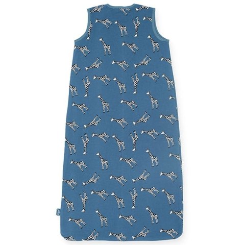 Jollein śpiworek niemowlęcy do spania 0,5 TOG GIRAFFE Jeans Blue 90 cm