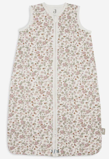 Jollein śpiworek niemowlęcy do spania 0,5 TOG RETRO FLOWERS 110 cm