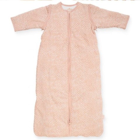 Jollein śpiworek niemowlęcy do spania całoroczny 2 śpiworkowy 4 Pory Roku SNAKE Pale Pink 70 cm