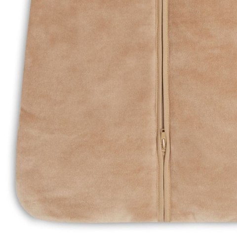 Jollein śpiworek niemowlęcy do spania całoroczny z odpinanymi rękawami VELVET Biscuit 70 cm
