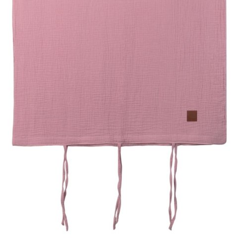 Hi Little One poszewka na pościel dla niemowląt z oddychającej organicznej BIO bawełny MOUSE Baby Pink/Blush