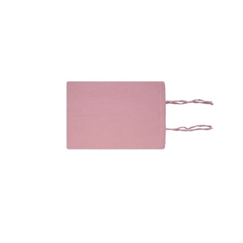 Hi Little One poszewka na pościel dla niemowląt z oddychającej organicznej BIO bawełny MOUSE Baby Pink/Blush
